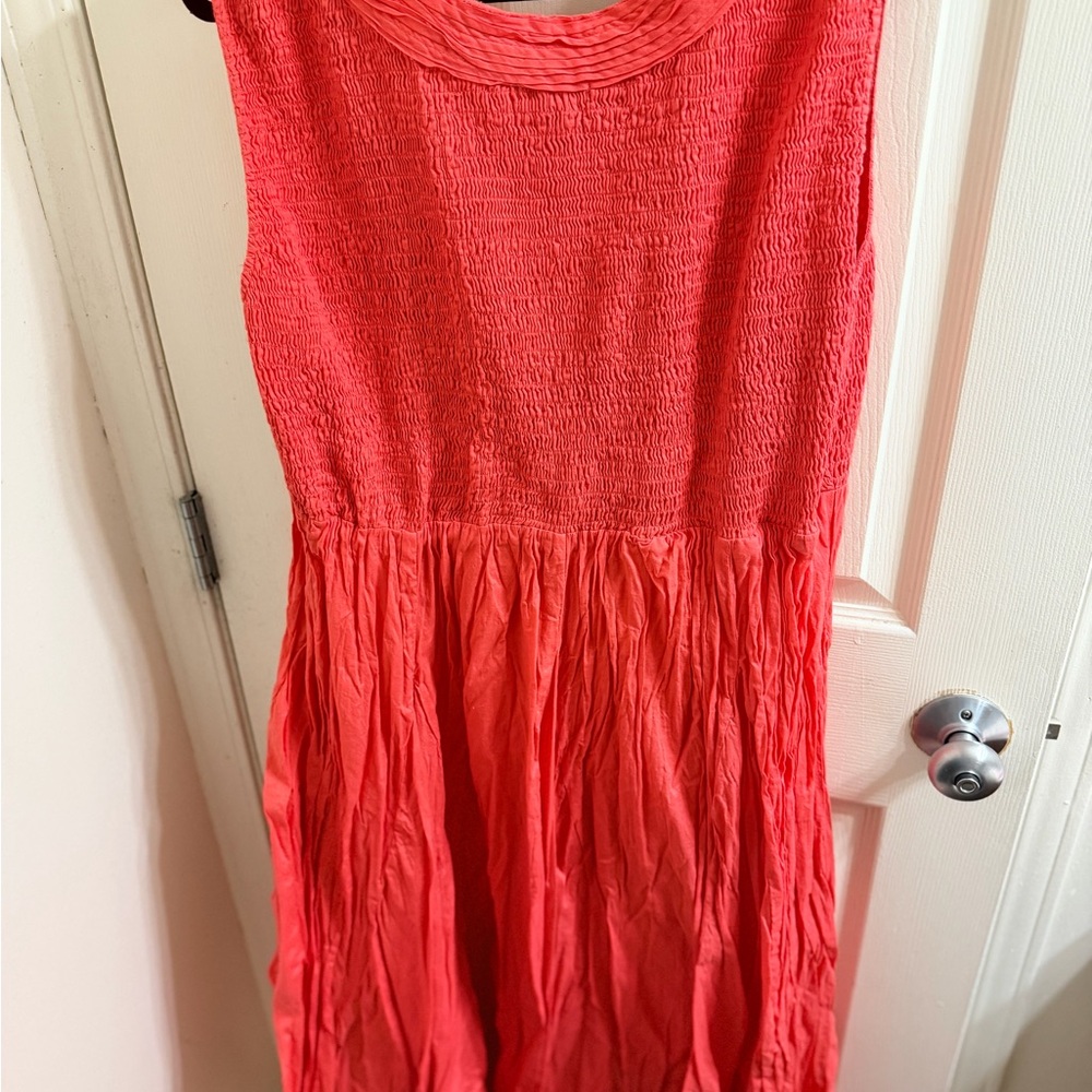 Grace Coral Maxi Dress